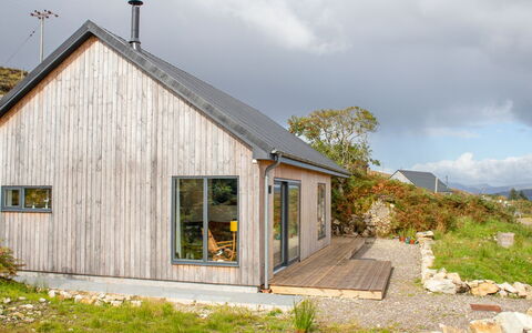 Tigh Na Allt: Wohnung, Schatten, Balkon, Stuhl, Gartenmöbel, Resort, Hotel, Eco Hotel, Villa