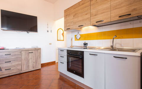 Appartamento Sala: Meer, Küste, Strand, Ozean, Schatten, Balkon, Planke, Gartenmöbel