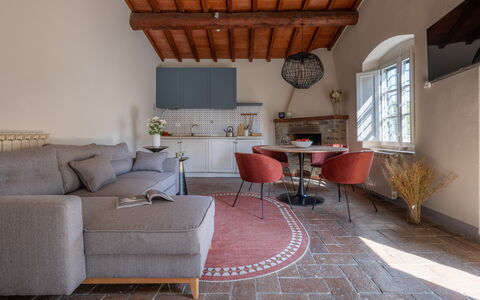 Unterkunft:&nbsp;Relais Badia a Passignano - Appartamento Garnacha
