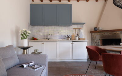 Unterkunft:&nbsp;Relais Badia a Passignano - Appartamento Garnacha