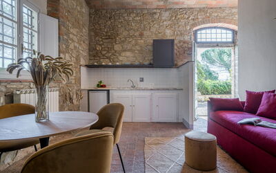 Unterkunft:&nbsp;Relais Badia a Passignano - Appartamento Sauvignon