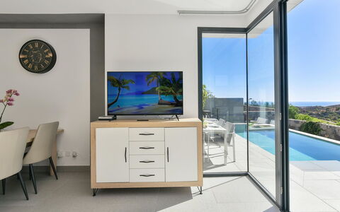 Las Yucas 2: Interior Design, Flooring, Fussboden, Möbel, Meer, Wohnung, Decke, Zimmer