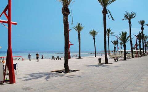 Ermita: Urlaub, Freizeit, Schatten, Walkway, Strand, Meer, Ozean