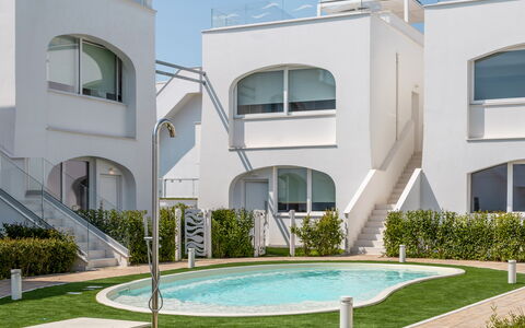 Perla Costa Conero: Wohnung, Schatten, Villa, Resort, Hotel, Balkon, Schwimmbad, Hazienda