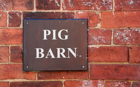 The Pig Barn: Deck, Schatten, Hartholz, Gartenmöbel, Balkon, Planke, Eco Hotel, Schwimmbad, Holzboden, Resort