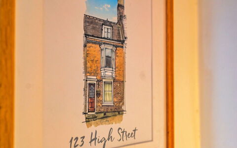 123, High Street: Wohnung, Gebirge, Senke, Alpen, Hotel, Bergdorf