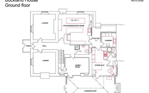 Buckland House: Wohnung, Balkon, Schatten, Yachthafen, Hotel, Dock
