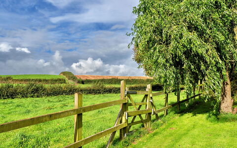 The Barn at Prowses Farm: Wohnung, Balkon, Schatten, Yachthafen, Hotel, Dock