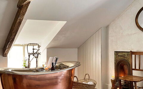 Calm Cottage, Kingsand: Wohnung, Balkon, Schatten, Yachthafen, Hotel, Dock