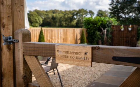 The Annexe at Rosebud Cottage: Wohnung, Balkon, Schatten, Yachthafen, Hotel, Dock