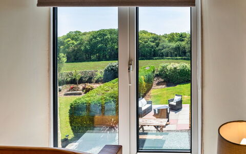 Cutkieve Farm Cottage: Wohnung, Balkon, Schatten, Yachthafen, Hotel, Dock
