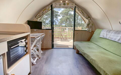 Wheatley'S Glamping: Wohnung, Balkon, Schatten, Yachthafen, Hotel, Dock