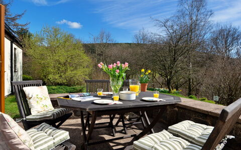 Cwmfron House: Wohnung, Balkon, Schatten, Yachthafen, Hotel, Dock