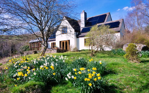 Cwmfron House: Wohnung, Balkon, Schatten, Yachthafen, Hotel, Dock