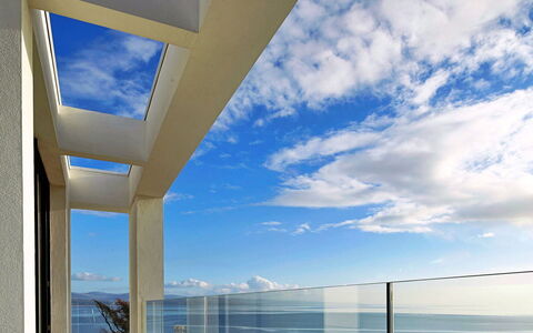 Cefn Castell: Wohnung, Balkon, Schatten, Yachthafen, Hotel, Dock