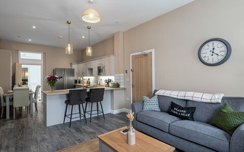 Pwllheli 605: Wohnung, Balkon, Schatten, Yachthafen, Hotel, Dock