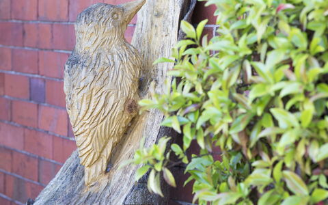 Woodpecker Cottage: Wohnung, Balkon, Schatten, Yachthafen, Hotel, Dock