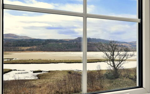 Lochead Cottage: Wohnung, Balkon, Schatten, Yachthafen, Hotel, Dock