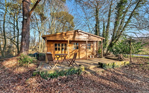 Woodland Lodge: Holz, Hütte, Haus, Ländliches Gebiet, Blockhaus, Strauch, Zuhause, Tür, Gartenbauten