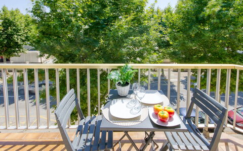 Port Emporda: Gartenmöbel, Möbel, Stuhl, Tisch Im Freien, Veranda, Schatten, Deck, Balkon, Küche & Esszimmer Tisch, Garten