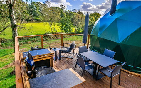 Wakehurst Luxury Dome: Camping, Kuppel