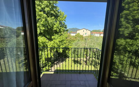 Dependance Egle: Balkon, Zaun, Geländer, Veranda, Baluster