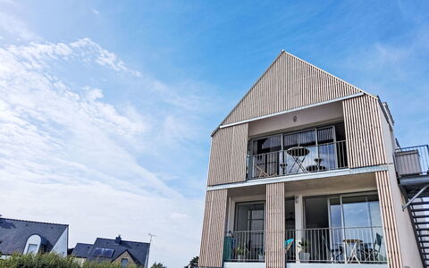 Résidence les Maisons de Surf: Die Architektur, Fassade, Zuhause, Abstellgleis, Hütte, Balkon, Estate, Veranda, Design