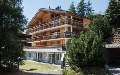 Apollo 2: Balkon, Veranda, Blockhaus, Lärche, Holz, Abstellgleis
