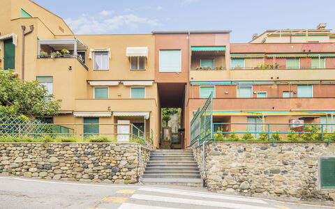 Casa Dolly, Monterosso 5 Terre: Wohnung, Die Architektur, Fassade, Wohngebiet, Urban Design, Balkon, Mischnutzung, Eigentumswohnung