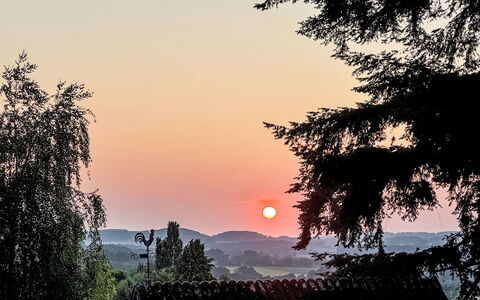 Siemoneit: Afterglow, Baum, Natur, Sonnenuntergang, Ast, Dämmerung, Sonnenaufgang, Orange, Morgenröte, Atmosphärisches Phänomen