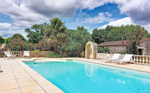 Geay 600: Schwimmbad, Resort, Garten, Landscaping, Estate, Eco Hotel, Schatten, Design, Hazienda, Villa