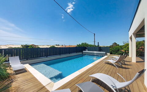 Villa Dune: Schwimmbad, Resort, Verbundwerkstoff, Eco Hotel, Schatten, Estate, Hotel, Villa, Deck