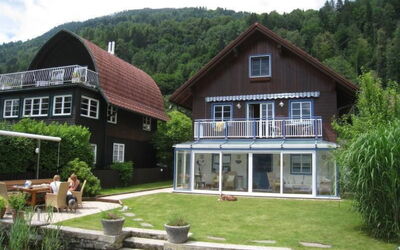 Am Ossiacher See mit Garten