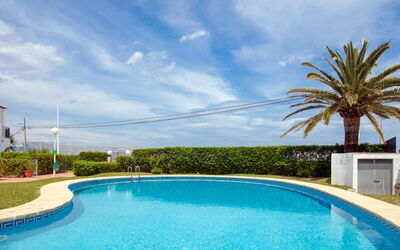 Jávea 140: Schwimmbad, Eigentum, Resort, Grundeigentum, Urlaub, Freizeit, Haus, Gebäude, Palme, Villa