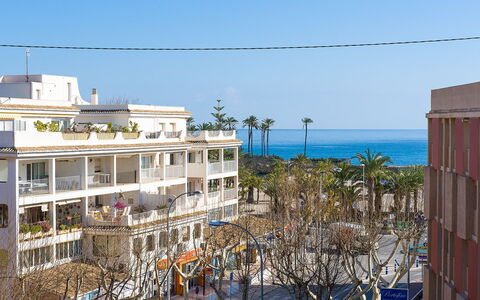 Jávea 184: Eigentum, Wohnung, Grundeigentum, Gebäude, Urlaub, Meer, Balkon, Himmel, Resort, Haus