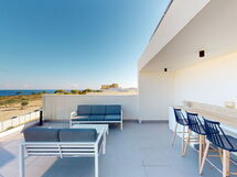 Periyiali Resort - Seitlicher Meerblick Villa Ekto