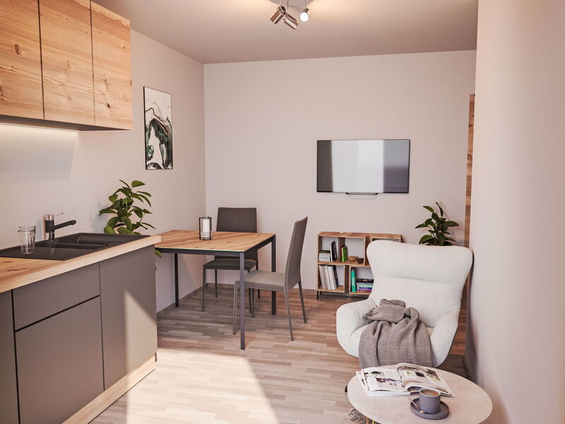 Unterkunft:&nbsp;Appartement Typ C 1.5