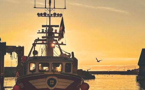 Zion: Boot, Transportart, Wasser, Watercraft, Transport, Dämmerung, Sonnenuntergang, Schiff, Meer