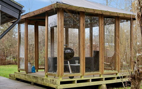 Ordan - 140M to the Fjord: Holz, Gazebo, Gartenbauten, Outdoor Struktur, Pavillon, Hartholz, Holzbeize, Garten, Schatten, Schuppen