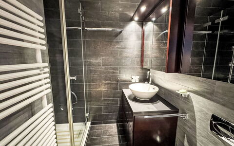 Zermatt 310: Armatur, Flooring, Badezimmer, Fussboden, Interior Design, Sinken, Installation, Zapfhahn, Fliese, Bad Sink