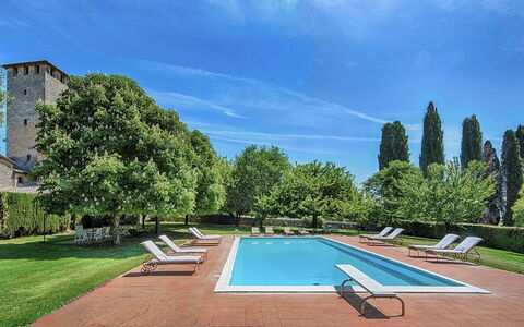 Medieval Castle Living: Vineyards, Swimming Pool &: Strauch, Garten, Estate, Hecke, Landscaping, Rasen, Hazienda, Villa, Garten, Villa