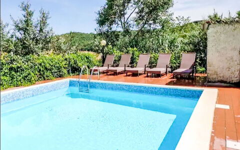 Podere Sant'Antonio: Schwimmbad, Resort, Eco Hotel, Hazienda, Estate, Garten, Villa, Hof, Schatten, Bauernhaus