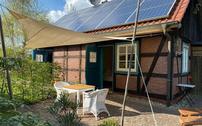 Großzügiges Studio in Einem Kleinen Fachwerkhaus