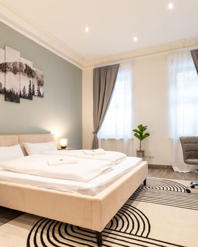 Familienfreundliche Stadt-Oase - 2 Schlafzimmer, 7