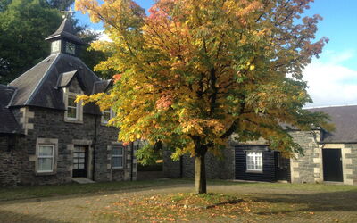 Charmantes Ferienhaus in Tweedsmuir mit Garten und