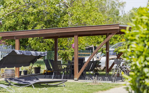 Balatonbereny 101: Holz, Schatten, Möbel, Gartenmöbel, Outdoor Struktur, Garten, Tisch Im Freien, Holzbeize, Pavillon