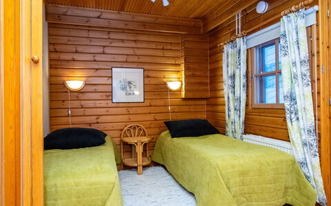 Kulta-Käkönen 2 by Bomba: Bett, Möbel, Schlafzimmer, Interior Design, Bedding, Bettdecke, Flooring, Holz, Fussboden, Zimmer