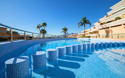 Altea 649: Resort, Schwimmbad, Schatten, Eco Hotel, Freizeit, Hotel, Strandresort, Ferienort, Balkon