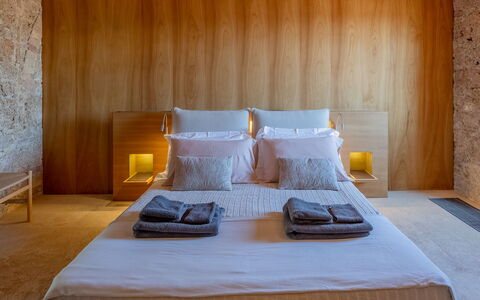 Poggio Mori 20: Flooring, Interior Design, Fussboden, Holz, Möbel, Schlafzimmer, Bett, Textil, Zimmer, Linens