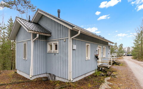 Korpilammenhuvilat 7B: Holz, Winter, Schnee, Zuhause, Hütte, Einfrieren, Abstellgleis, Blockhaus, Eis